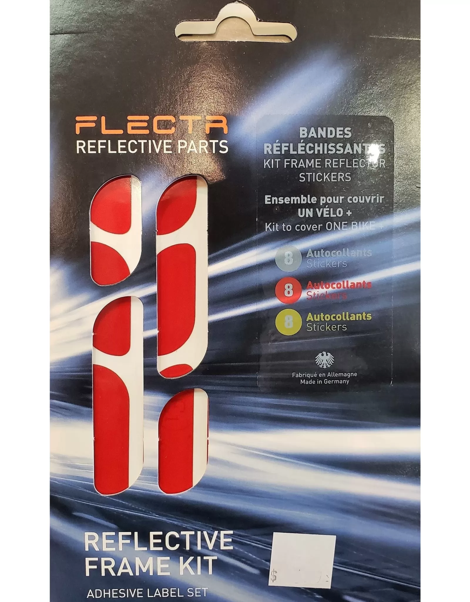 Flectr Reflector Kit For Frame (Multicolor) New