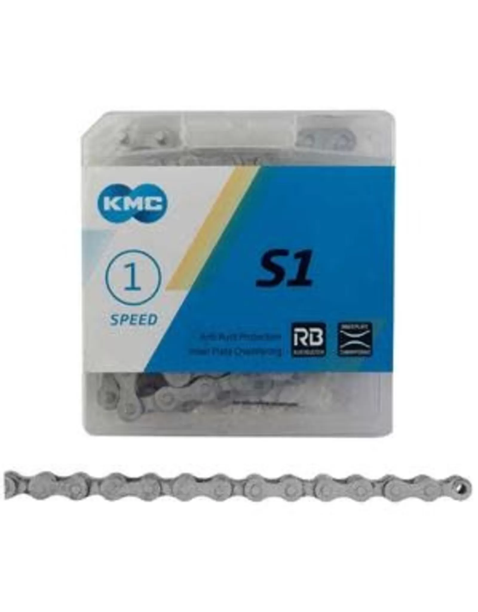 KMC S1 Rb 1/2″ X 1/8″ Anti Corosif 112 Maillons Flash Sale